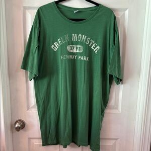 Green Monster Short Sleeve Tee Casual Cotton Shirt